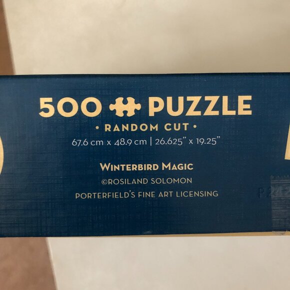 Cobble Hill Winterbird Magic 500 Piece Puzzle - Picture 3 of 5